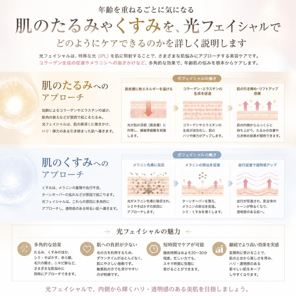 エイジングケアとしての光治療